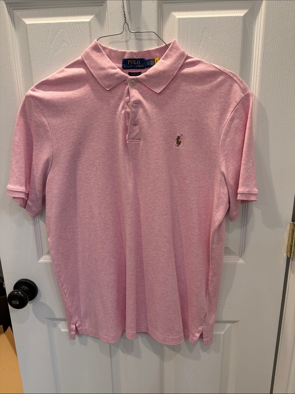 Polo by Ralph Lauren Light Pink Short-Sleeve Classic Polo custom fit